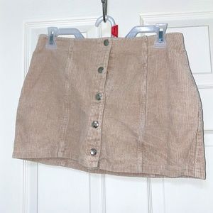 Forever 21 Corduroy Mini Skirt